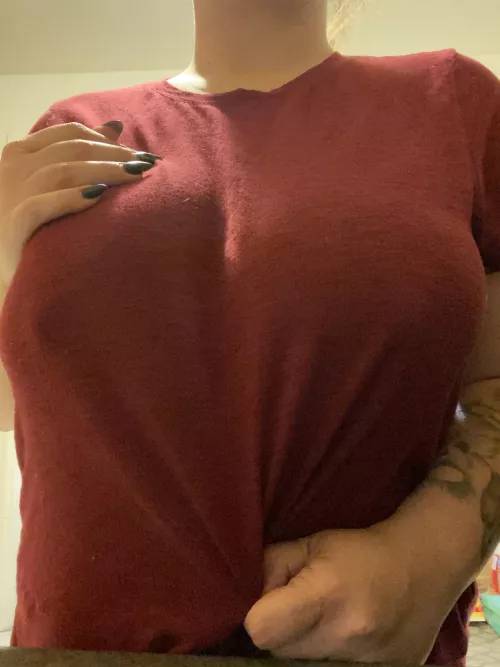 Bras aren’t comfortable anyway by Yourfavoritegir_