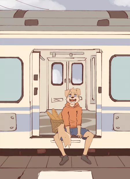 Bread Boy :p (Art by me) by idofurryart