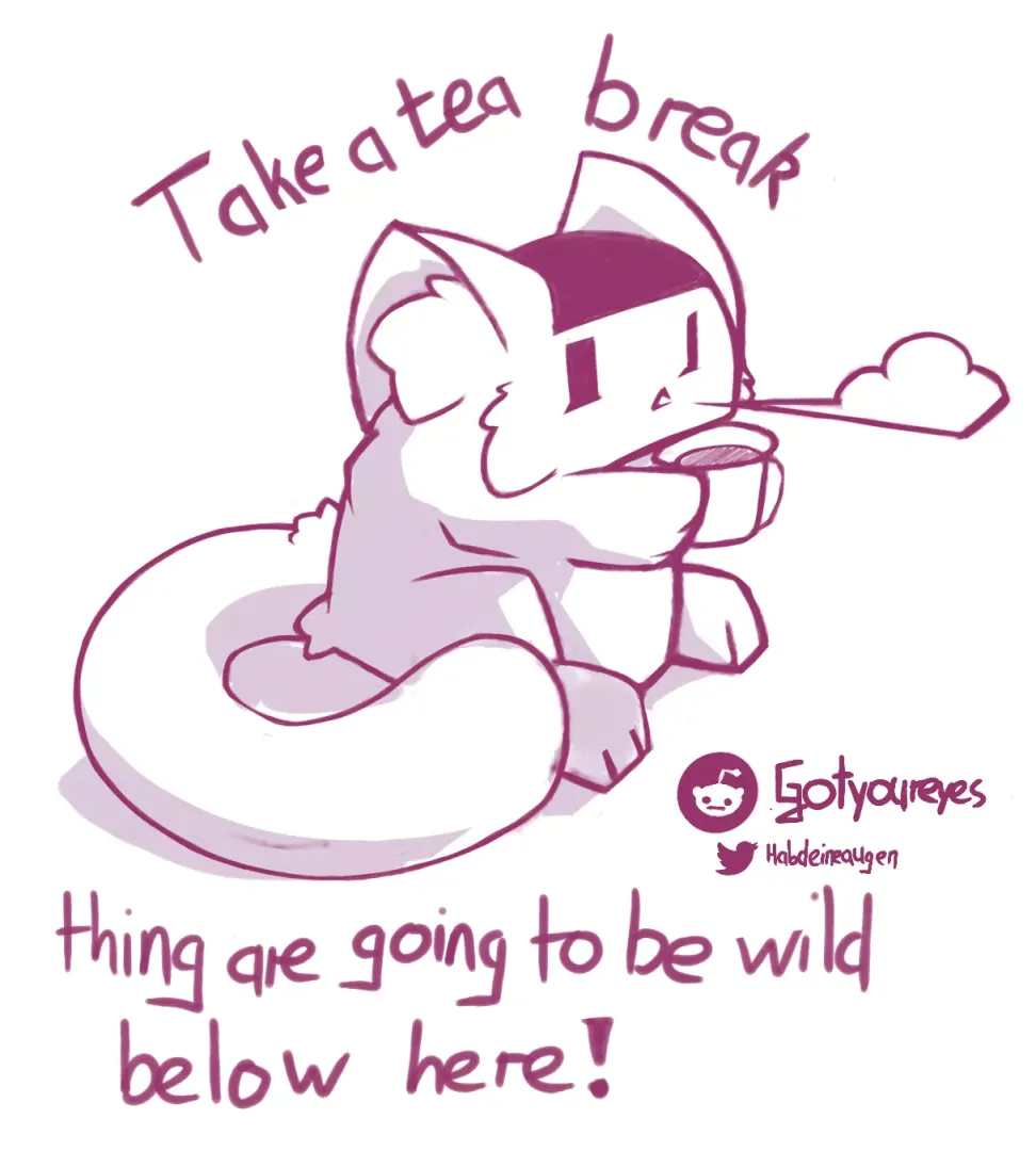 Break (Art by me) posted by gotyoureyes