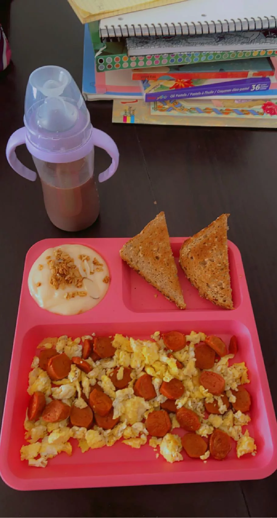 Breakfast! 💗💗 posted by StrawbabyKitten