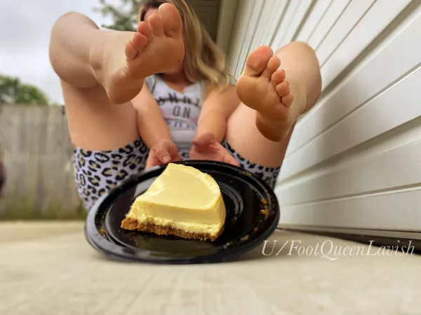 Breakfast is served 😉 by FootQueenLavish