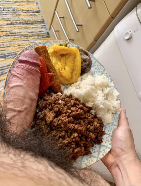 Breakfast is the most important meal of the day 🥩 by Upset-Surround-536