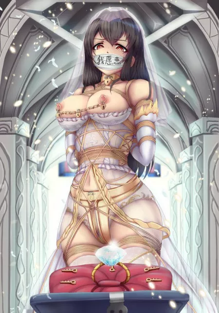 Bridal bondage by throwaway879068