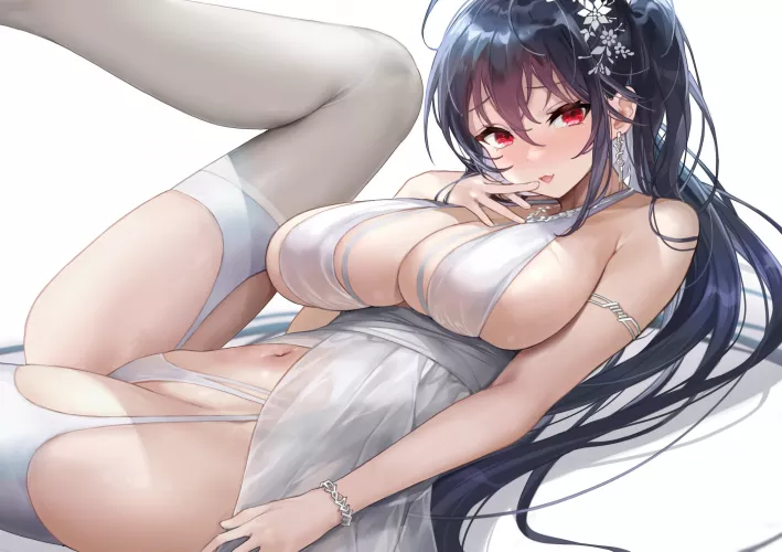 Bride Taihou [Azur Lane] by CheetahSperm18