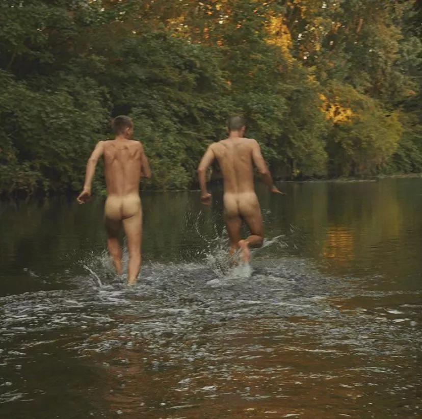 British dancer and actor Liam Mower (on left) released this picture to Instagram. Liam is a principal dancer with Matthew Bourne’s company and was seen as The Prince in Swan Lake recently released to cinema. posted by jordan-jay