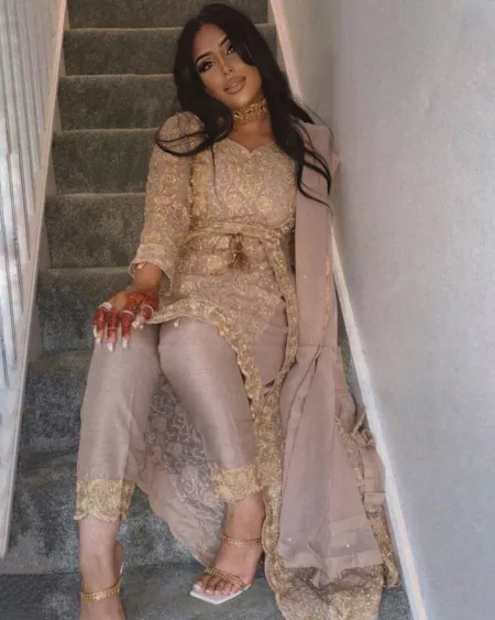 British Pakistani Beauty in Ethnic Dress by tenant69