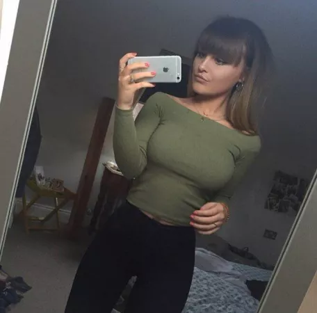 Brunette selfie by boredguylol