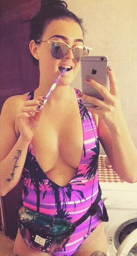 Brushing my teeth selfie's are always fun by CW232323