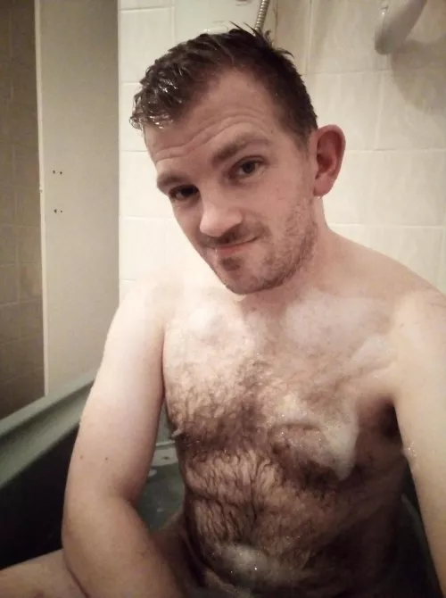 Bubbly and hairy dadbod fun! by chrisone82