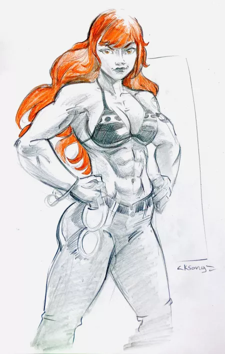 Buff style Nami from One piece by Cksongz