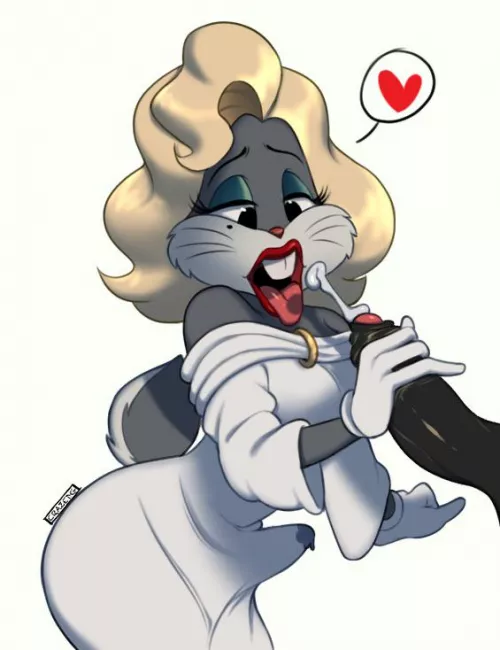 Bugs Bunny as Marylin Monroe (CrazedG) by noturfriendo