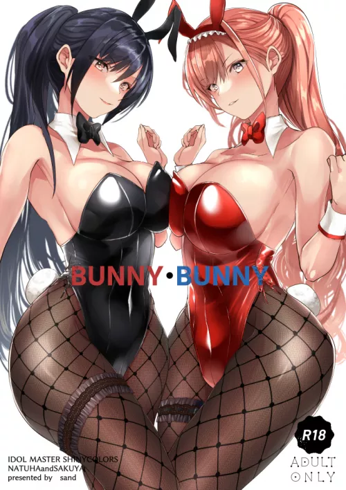 Bunnies Natsuha & Sakuya by CheetahSperm18