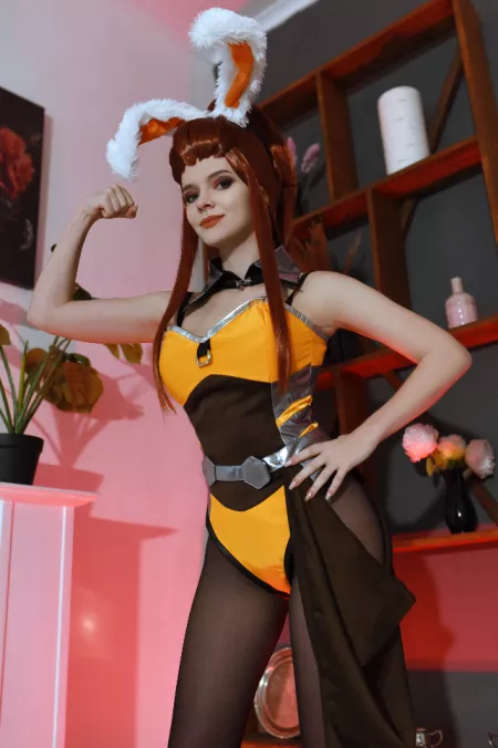 Bunny Brigitte ~ Overwatch by irina_sabetskaya