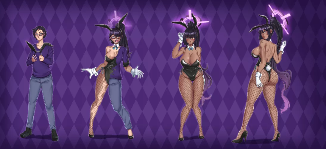 Bunny Chaser Abroad by Vedtom (TGTF) by not4myprimary