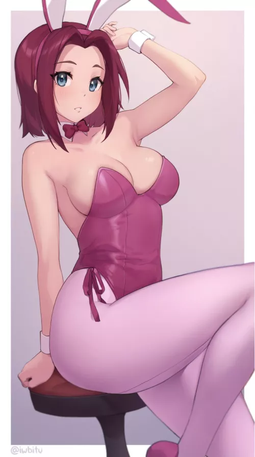Bunny Girl Kallen Stadtfeld (Iwbitu ) [Code geass] by sequence_string