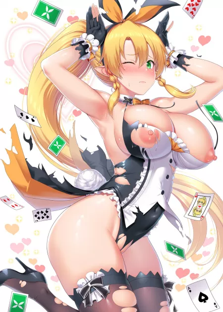 Bunny girl leafa by [deleted]