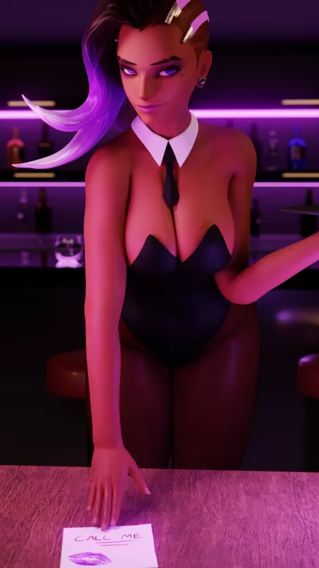 Bunny girl Sombra (Gelzy) by Gelzy