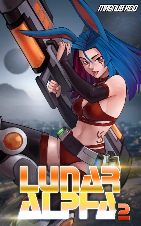 Bunny Girl With Gun by goldhet