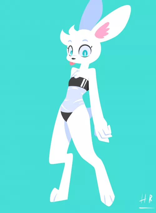 bunny grisSwimsuit / art by me by HydraB2