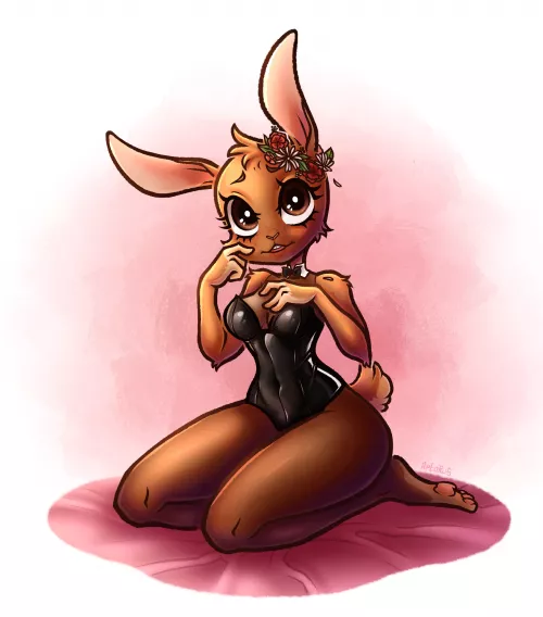 Bunny in a Bunny suit by Apeorus