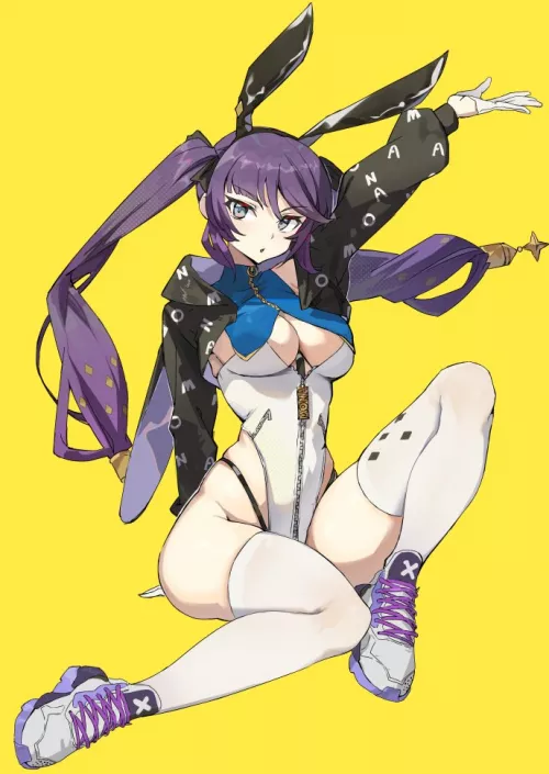 Bunny Mona (genshin impact) by Callandor34