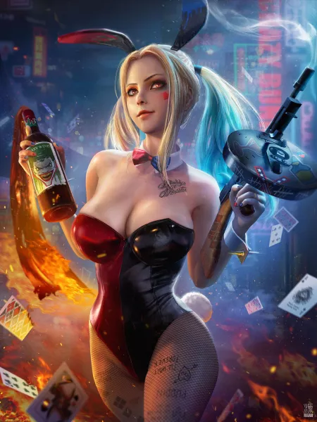 Bunny Quinn by Yuan Yuan (2019) by FullStratege