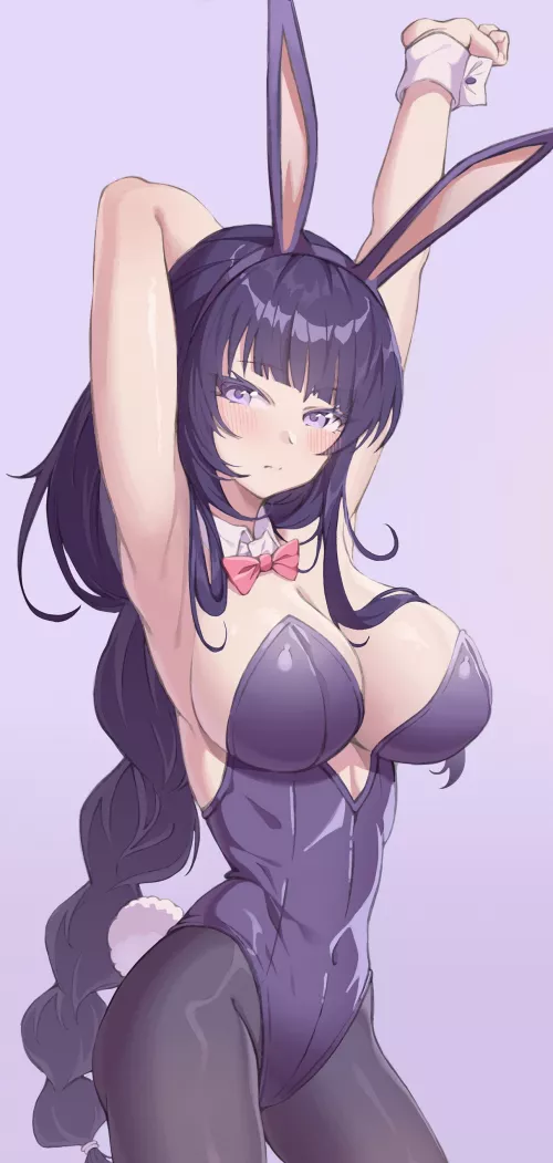 Bunny Raiden [Genshin Impact] by CheetahSperm18