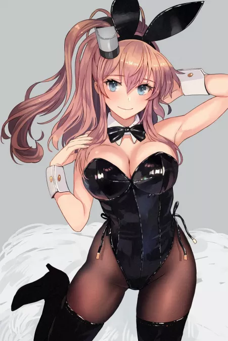 Bunny Saratoga [Kancolle] by CheetahSperm18