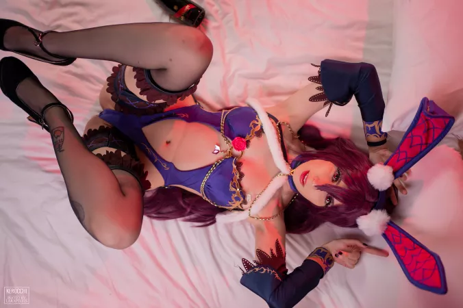Bunny Scathach erocosplay from FGO by Kerocchi by kerocchi