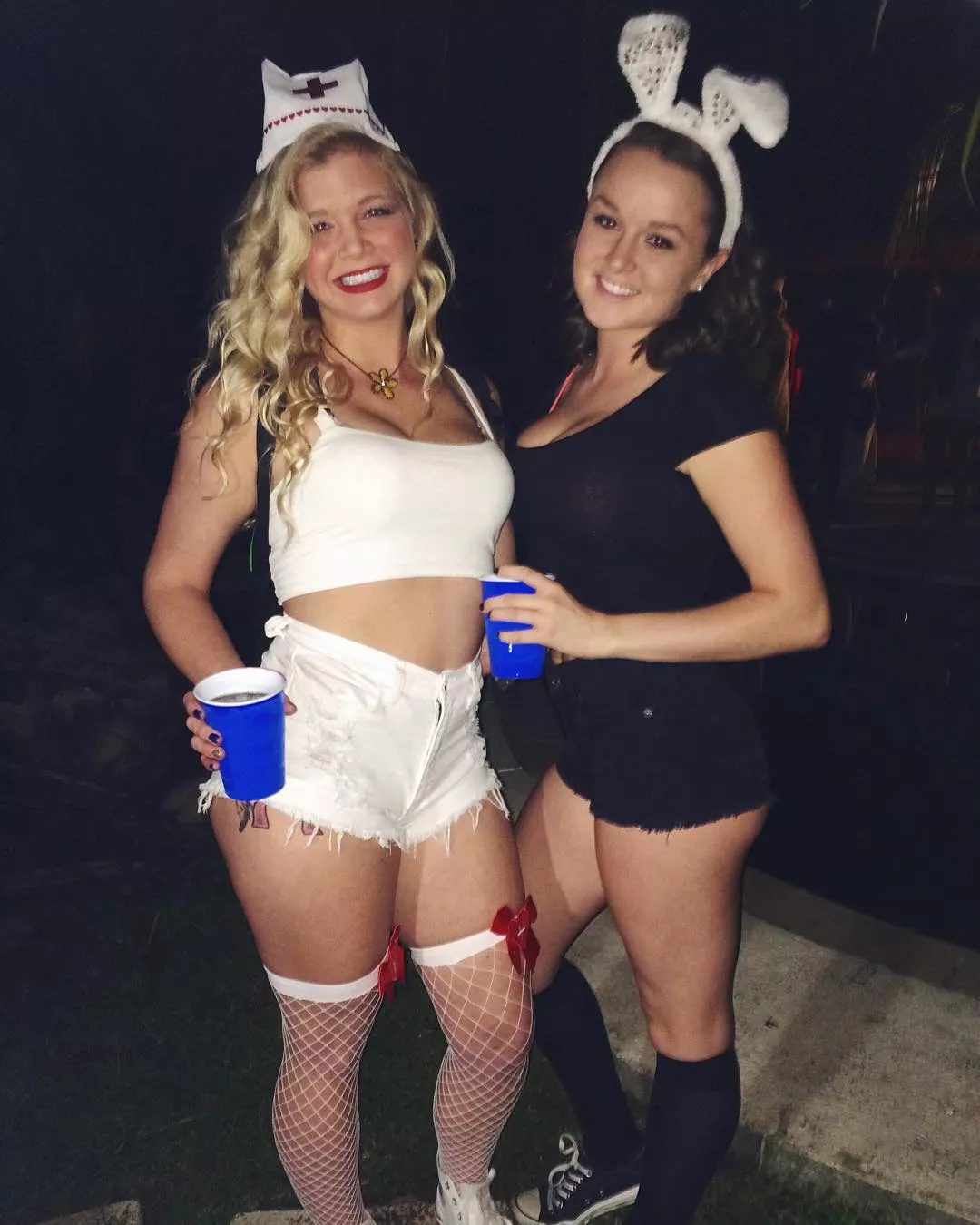 Busty Bunny and Nurse posted by aabbccdefg