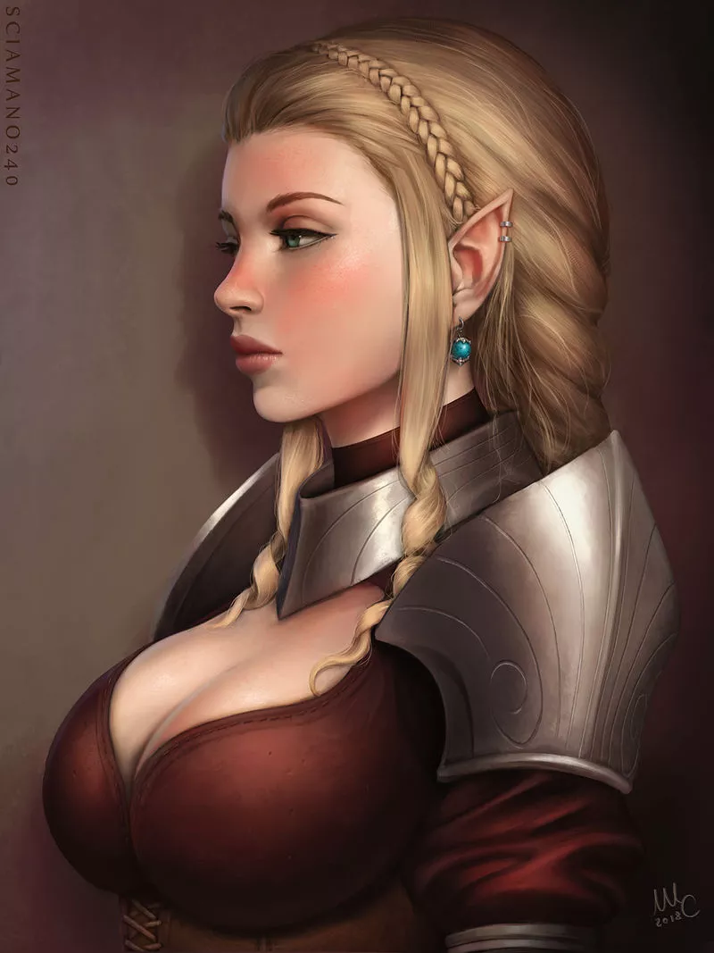 Busty Elf posted by Captroll81
