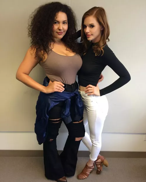 Busty & she knows it by Strayamate-69