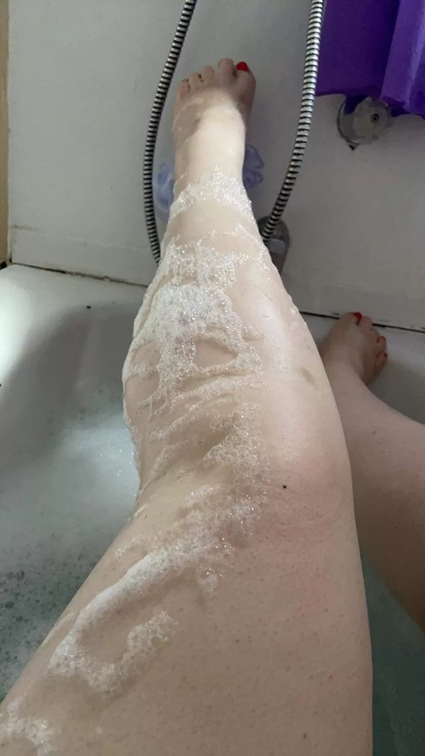 But who will help me get the suds off 😛😛😛😘 posted by Rainbowstoner96