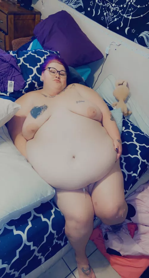 Buy me lunch and rub my belly please? by KayleeLynn912