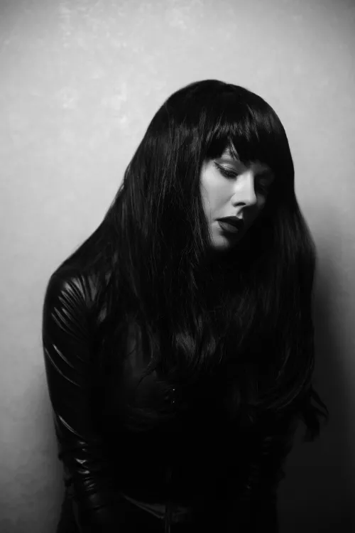 b&w pvc melancholy [self] by Niamh_Satie