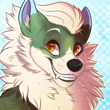 Cactus Dog 🌵 (art by me - trashedmutt on Twitter) by trash-mutt