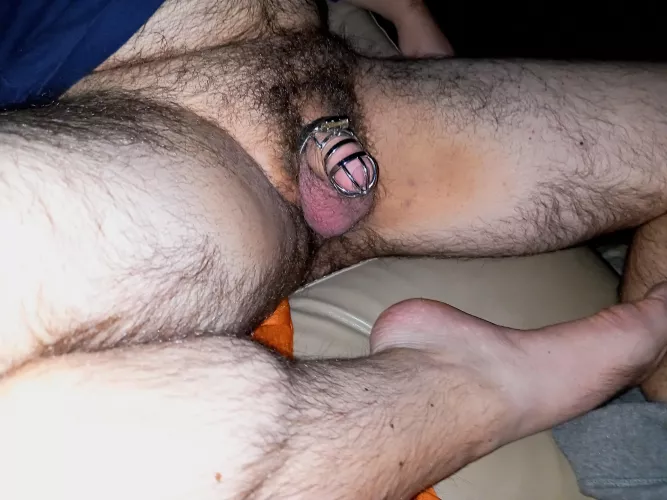 Cage, big legs and feet by RedRam003