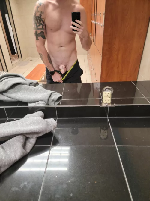 caged at the gym by Interesting_Yak_8796