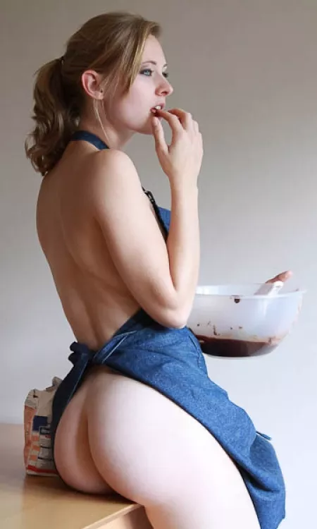 Cake batter. by devilbunnies