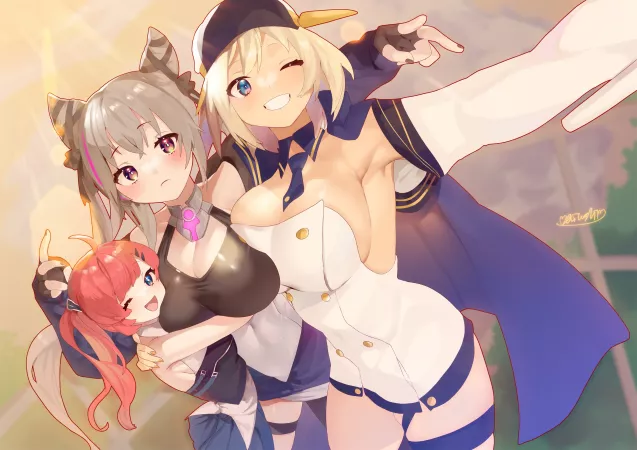 California's left pit [Azur Lane] by TheRoySez