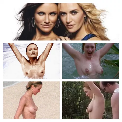 Cameron Diaz & Kate Winslet by deadkameng