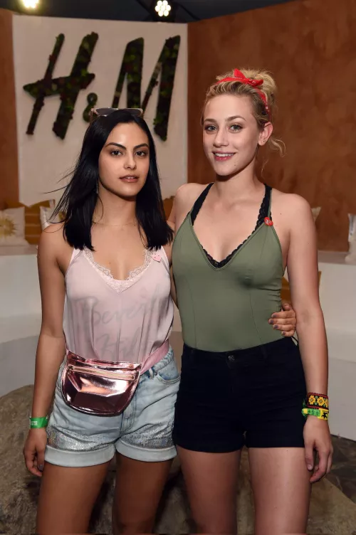 Camila Mendes and Lili Reinhart by Wakabomb