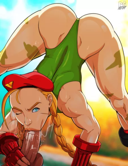 Cammy blowjob (Pumps_nsfw) [Street Fighter] by Kuro-Oji