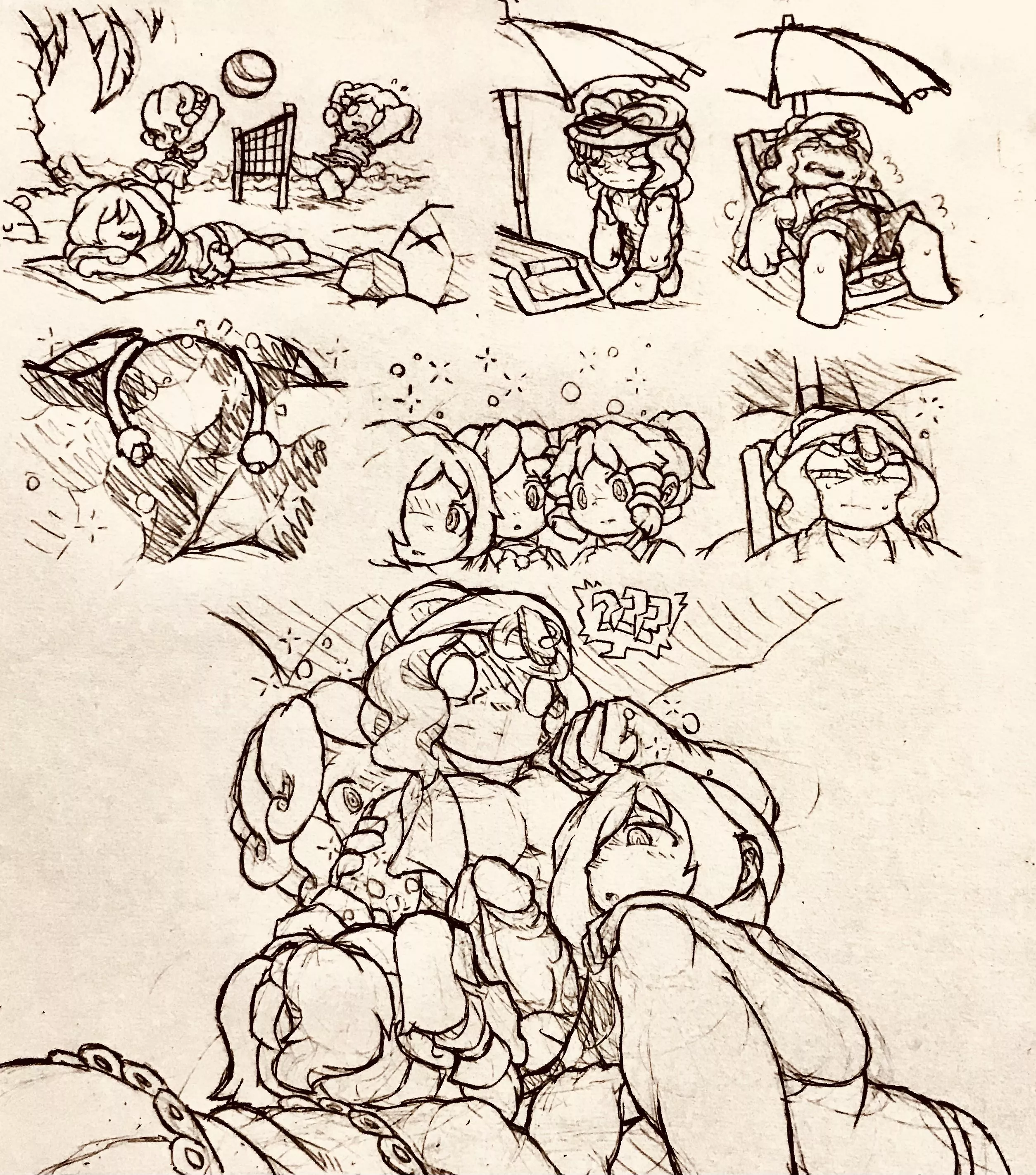 Camo Undies (Multi-character Post) posted by MrLinThePencilGuy