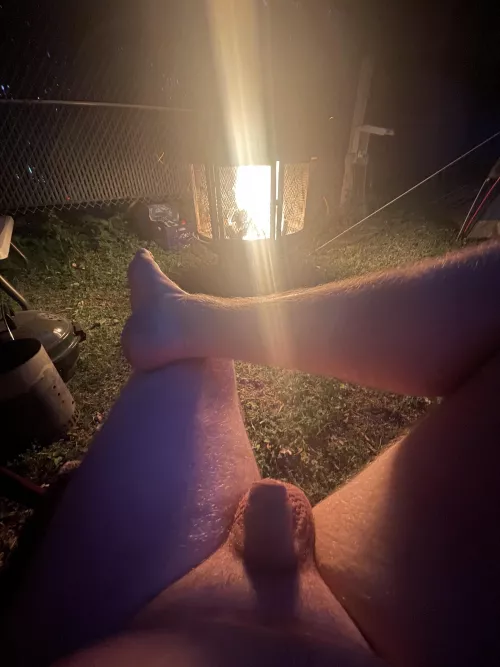 Camping at lake o the woods club last summer in Indiana. Only got to go once due to a busy summer. Missing the warm sun. by Th3_ginger84