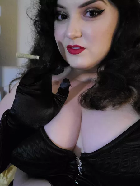 Can a girl get a light around here? by DommeBabeBonnie