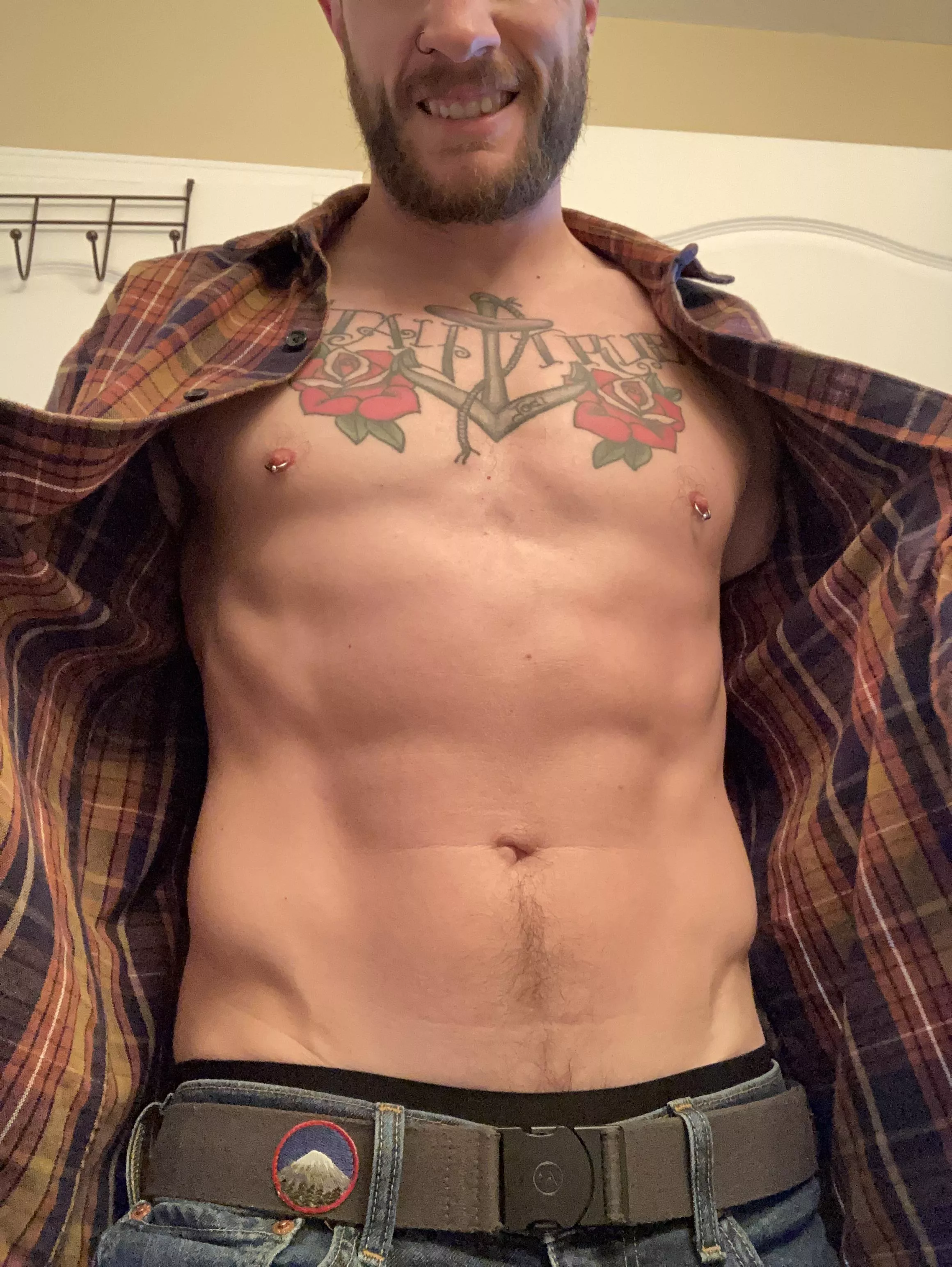 Can a guy get wild in his flannel? posted by funsex420