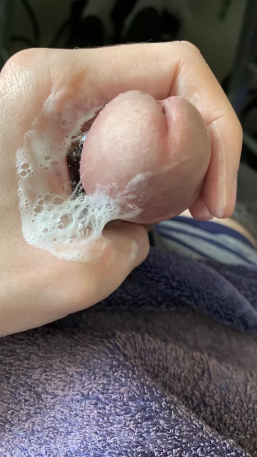 Can get pretty damn creamy when I edge! by DevilInBluePants