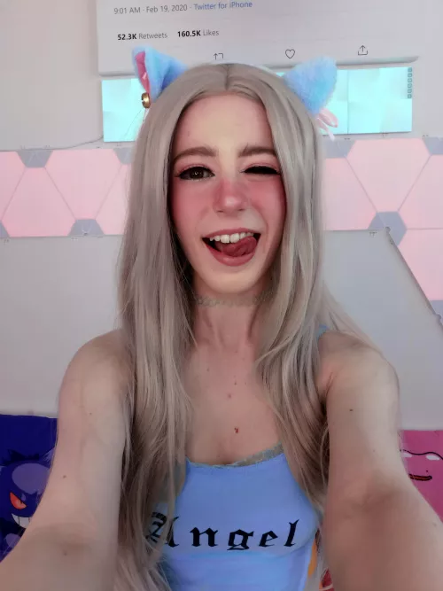 can i be ur angel kitten? 😇🐈 by lilfakegamer