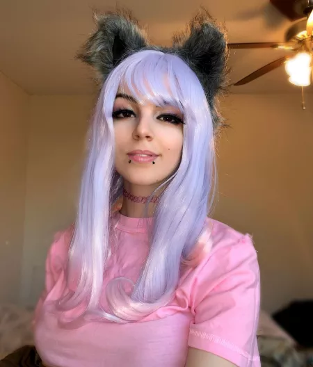 Can I be your good girl? 🖤 I’ll even bark for you ~ by Ayumeiko_x